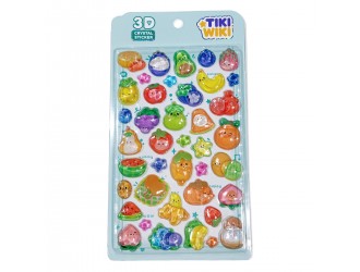 Stickere 3D - Fructe Tiki Wiki seria Crystal 