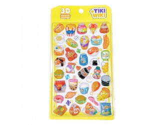 Stickere 3D - Delicii Tiki Wiki seria Crystal