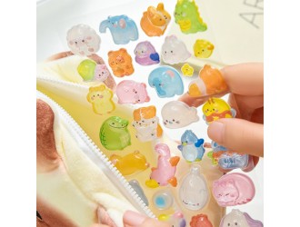 Stickere 3D - Animalute Tiki Wiki seria Crystal 