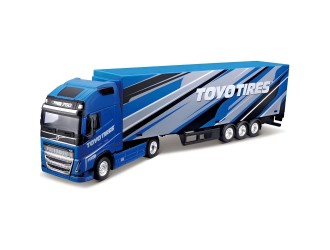 Macheta auto Camion Volvo FH16 Globetrotter 750 XXL negru Bburago