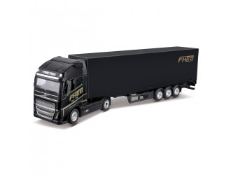 18-31461 Macheta auto Camion Volvo FH16 Globetrotter 750 XXL negru Bburago