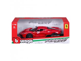 18-16001 Macheta auto Laferrari rosie (1:18) Bburago