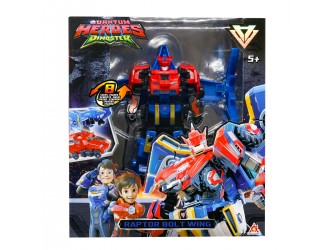 Set cu robot transformer Raptor Bolt Wing Dinoster (2 masini)