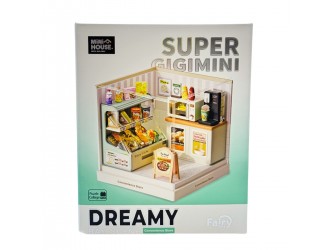 8033 Set de constructie Mini House – seria Interior Mini Magazin deschis non-stop