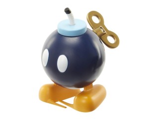 Figurina cu mecanism Nintendo Super Mario, Bob-omb, 7 cm
