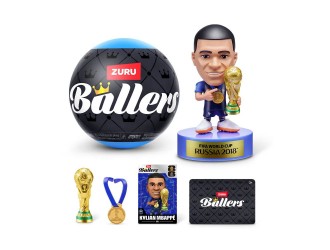 Minge surpriza 5 Surprise FIFA Ballers, figurina jucator fotbal, colectie, 5 surprize incluse, 3+ 05120
