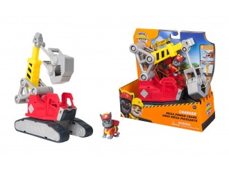Set masinuta cu macara Rubble & Crew Charger Mega Power Crane + figurina 07161