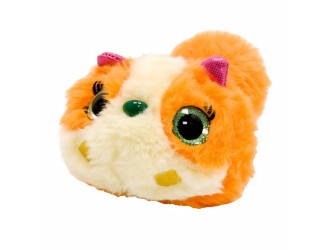 Jucarie interactiva de plus cu sunete FURRY TAILS, Catel portocaliu