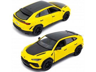 Macheta auto metalica Kinsmart Lamborghini Urus Galben, Scara 1:36
