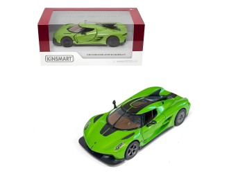 900475-K1V Macheta auto metalica Kinsmart Koenigsegg Jesko Absolut Verde, Scara 1:36