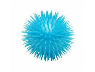 Minge antistres puffer 14 cm  cu lumini Unikatoy 25708, Albastru