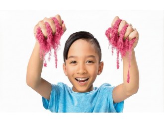 Nisip kinetic ROZ, Kinetic Sand original 907 g pentru copii modelabil,  55916