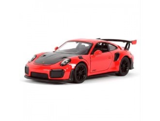 Macheta auto metalica Kinsmart Porsche 911 GT3 RS Rosu, Scara 1:36