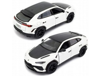 Macheta auto metalica Kinsmart Lamborghini Urus Alb, Scara 1:36