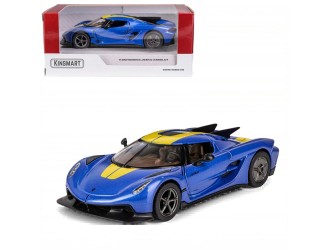 900475-K1Ab Macheta auto metalica Kinsmart Koenigsegg Jesko Absolut Albastru, Scara 1:36