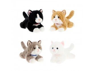 Jucarie de plus Keel Toys Keeleco Kitty Love Pisica Ginger Cafeniu 28 cm