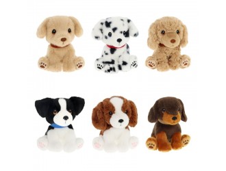 Jucarie de plus Keel Toys Keeleco Puppy Love Catelus Labrador 14 cm