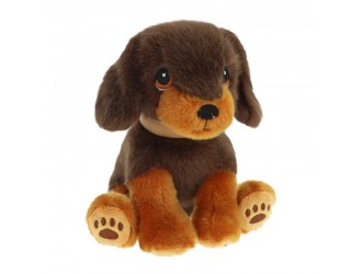 Jucarie de plus Keel Toys Keeleco Puppy Love Catelus Dachshund 14 cm