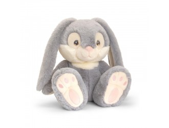 Jucarie de plus Keel Toys Keeleco Patchfoot Rabbits Iepuras Gri 30 cm