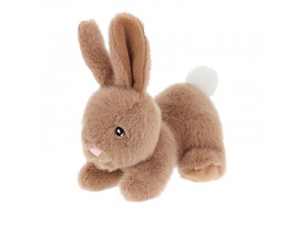 Jucarie de plus Keel Toys Keeleco Bunny Pets Iepuras Cafeniu 14 cm