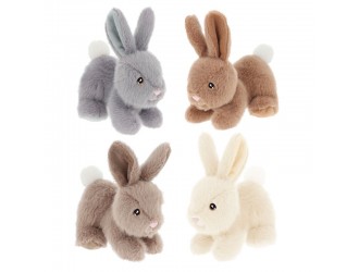 Jucarie de plus Keel Toys Keeleco Bunny Pets Iepuras Maro 14 cm