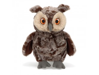 Jucarie de plus Keel Toys Keeleco Bufnita Maro 18 cm