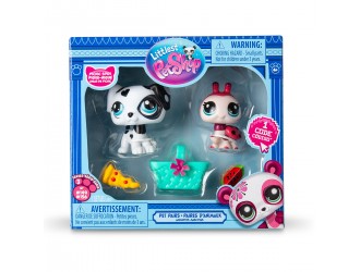 Set cu 2 figurine Animalute Littlest Pet Shop Picnic dragut