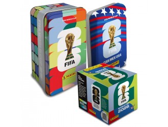 120306 Cutie Metalica cu Stickere Panini Football: FIFA World Cup 2026 - Official Sticker Collection Metal Pocket Tin
