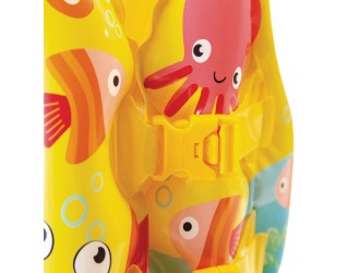 Intex 59661 Vesta de inot gonflabila Prieteni tropicali-CALUT DE MARE 41x30 cm, 3-5 ani, cod 59661