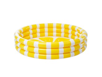 Piscina gonflabila pentru copii Zesty Lemon GALBEN, 147x33 cm, 330 L, 2+ ani, cod 58432