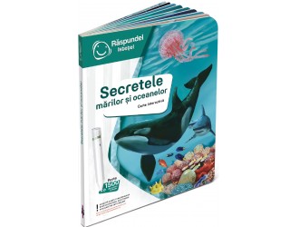 Carte interactiva Raspundel Istetel - Secretele Marilor si Oceanelor, 5+ ani