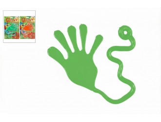 Mana Lipicioasa Giganta pentru copii, extensibila si reutilizabila, Verde