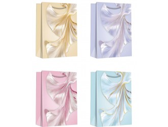 Подарочный бумажный пакет Petal 26x10x32 см различные цвета, ZJA412580