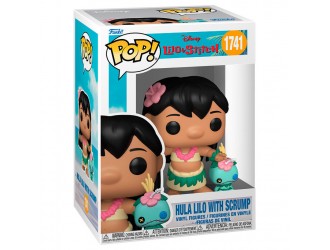 Коллекционная фигурка Funko POP! Disney Lilo & Stitch: Hula Lilo with Scrump #1741