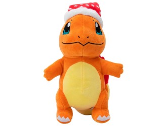Мягкая игрушка Pokemon Jazwares: Рождественский Чармандер 20 см