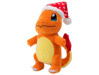 Мягкая игрушка Pokemon Jazwares: Рождественский Чармандер 20 см