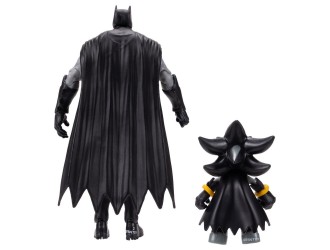 Коллекционная фигурка Sonic the Hedgehog x DC Comics Batman & Shadow, 15 см + 7 см, Jakks Pacific