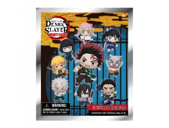 Фигурка-брелок-сюрприз 7см, персонаж из Demon Slayer Infinity Castle S1, Monogram, Случайная модель
