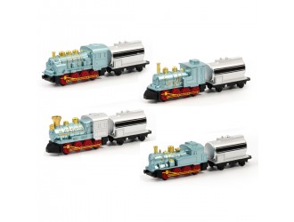 Macheta Locmotiva S2 in cutie de plastic 1: 64 TechnoDrive, model aleator