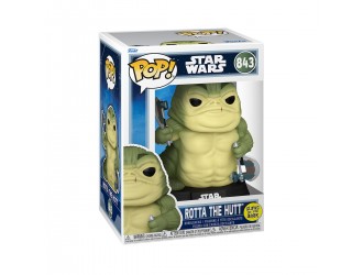 Коллекционная фигурка Funko POP! Star Wars – Rotta The Hutt #843 (люминесцентная)