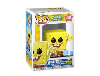 Коллекционная фигурка Funko POP! Animation: SpongeBob SquarePants #2312 (люминесцентная)