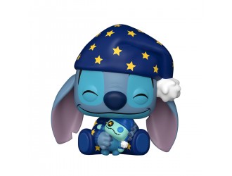 91921 Figurina de colectie Funko POP! Disney: Lilo&Stitch - Stitch in pj’s #1747 (fosforescent)