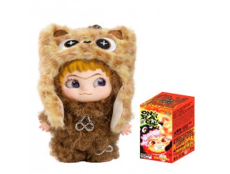 Figurina de colectie pufoasa breloc Wakuku POP TOP Letsvan seria–Numere norocoase
