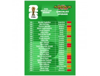 Carduri de colectie Panini Adrenalyn XL FIFA World Cup 2026 - Upgrade Deck Blister, 50 carduri (48 Upgrade + 2 Limited Edition)