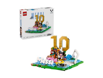 Set Constructie LEGO Art Football Lionel Messi - Football Highlights 43011, Tablou Decorativ pentru Adulti