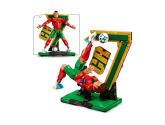 Set Constructie LEGO Art Football Cristiano Ronaldo - Football Legend 43016, Tablou Decorativ pentru Adulti, Cadou pentru Fani Football