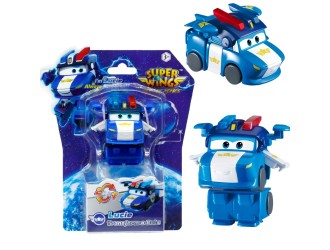Figurina Transformabila Super Wings Lucie, Avion si Robot, 5 cm