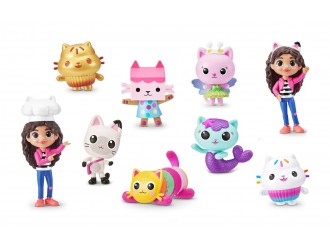 Set Surpriza 5 Surprise Gabby's Dollhouse ZURU, cu Figurina si 4 Accesorii, Seria 1