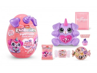 Мягкая игрушка-сюрприз Rainbocorns Puppycorn S8 ZURU с аксессуарами и таинственной фигуркой