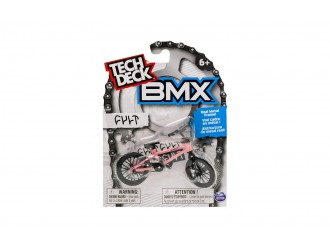 750061R Bicicleta BMX pentru degete Tech Deck BMX, roz-negru